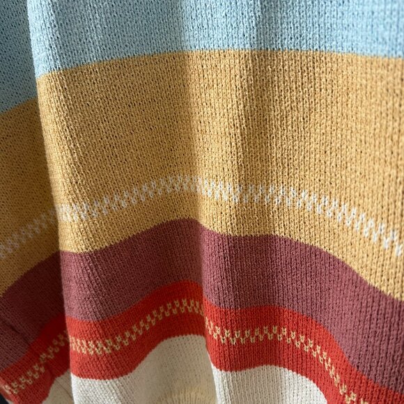 Light weight Fall Woman's Knit stripped sweater Size 2XL - Picture 4 of 5